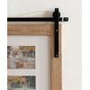 image:imageKate and Laurel Cates Farmhouse Wooden Vertical Collage Picture Frame 16x26 Matted to 4 4x6 Rustic Brown Rectangle Photograph Frame Fitting Four 4x6 Images with Barn DoorInspired DesignRustic Brown