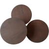image:imageKate and Laurel Fitley Modern ThreeTier Freestanding Plant Stand 16 x 16 x 35 Dark Brown Decorative Tiered Mango Wood Plant Stand for Useful House Plant Decor