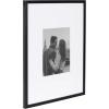image:imageKate and Laurel Gallery Rectangle Picture Frame Set of 3 16 x 20 matted to 8 x 10 Black Modern ThreePiece Photo Frame Set for Gallery Wall Decor in Living Room Wall Display