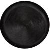 image:imageKate and Laurel Stovring Modern Metal Round Lazy Susan 12 Inch Diameter Black Transitional Aluminum Rotating Pedestal Tray Organizer for Tabletop Decor or Kitchen Storage