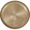 image:imageKate and Laurel Stovring Modern Metal Round Lazy Susan 12 Inch Diameter Gold Transitional Aluminum Circular Rotating Pedestal Tray Organizer for Tabletop Decor or Kitchen Storage