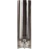 image:imageKate and Laurel Taybron Modern Metal Taper Candle Wall Sconce 4 x 4 x 15 Gold Glam Curved Candlestick Holder for Flameless Candle in Bathroom or Bedroom Wall DecorSilver