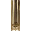 image:imageKate and Laurel Taybron Modern Metal Taper Candle Wall Sconce 4 x 4 x 15 Gold Glam Curved Candlestick Holder for Flameless Candle in Bathroom or Bedroom Wall DecorGold