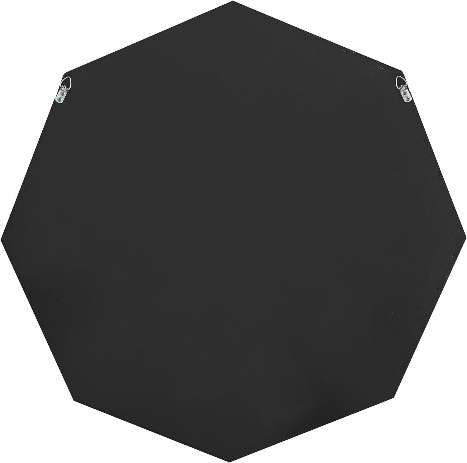 image:imageKate and Laurel Rhodes MidCentury Octagon Mirror 3075 x 3075 Black Modern Geometric Wall Decor