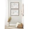 image:imageKate and Laurel Blake 869 Going In Circles Framed Printed Glass Wall Art by Teju Reval of SnazzyHues 18x24 Natural Beautiful Abstract Wall DecorGold