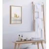 image:imageKate and Laurel Blake Bathroom Bubble Bath 3 Ducks Framed Printed Glass Wall Art by The Creative Bunch Studio 18x24 Natural Adorable Baby Animal Art for Wall