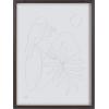 image:imageKate and Laurel Blake Summer Lines 7 Framed Printed Glass Wall Art by Maggie Stephenson 18x24 Gold Chic Line Drawing for Wall