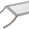 image:imageKate and Laurel Ciel Modern Horizontal Shelves Set of 2 Silver Decorative Glam Wall Decor for Storage and DisplaySilver