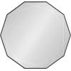 image:imageKate and Laurel Deka Modern Geometric Wall Mirror 25 x 26 Black Decorative Etched Geometric Mirror for Wall with Starburst Shape and Contemporary FinishBlack