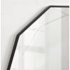 image:imageKate and Laurel Deka Modern Geometric Wall Mirror 25 x 26 Black Decorative Etched Geometric Mirror for Wall with Starburst Shape and Contemporary FinishBlack