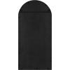 image:imageKate and Laurel Dolbrook Arch Mirror 19 x 40 Satin Black Modern Arched Window Mirror with Iron FrameBlack