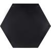 image:imageKate and Laurel Felicia Modern Hexagon Mirror 30 x 30 Black Geometric Accent Mirror for WallBlack