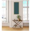 image:imageKate and Laurel Framed Fabric Pinboard 18 x 42 Printed Linen Classic Bulletin Board for Use as a Vision Board or Wall Organization Florence Gold Frame