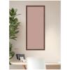 image:imageKate and Laurel Framed Fabric Pinboard 18 x 42 Printed Linen Classic Bulletin Board for Use as a Vision Board or Wall Organization Florence Medium Brown Frame