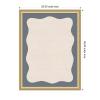 image:imageKate and Laurel Framed Fabric Pinboard 20 x 26 Printed Linen Classic Bulletin Board for Use as a Vision Board or Wall Organization Florence Gold Frame