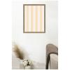 image:imageKate and Laurel Framed Fabric Pinboard 20 x 26 Printed Linen Classic Bulletin Board for Use as a Vision Board or Wall Organization Florence Light Brown Frame
