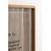 image:imageKate and Laurel Framed Glass Dry Erase Art Neutral Linen with White Scalloped Whiteboard for Wall by The Creative Bunch Studio 24 x 18 Blake Natural Frame Modern Dry Erase Art for Wall Decor