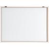 image:imageKate and Laurel Framed Glass Dry Erase Art Neutral Linen with White Scalloped Whiteboard for Wall by The Creative Bunch Studio 24 x 18 Blake Natural Frame Modern Dry Erase Art for Wall Decor