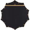 image:imageKate and Laurel Lalina Modern Scalloped Round Wall Mirror 24 Inch Diameter Black Decorative Glamorous Wall Decor AccentGold