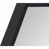 image:imageKate and Laurel Rhodes Modern Hexagon Wall Mirror 31 x 22 Dark Silver Chic Geometric Wall MirrorBlack