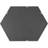 image:imageKate and Laurel Rhodes Modern Hexagon Wall Mirror 31 x 22 Dark Silver Chic Geometric Wall MirrorNatural