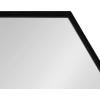 image:imageKate and Laurel Rhodes Modern Hexagon Wall Mirror Set 3 Pieces Black Chic Geometric Mirror for WallBlack