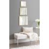 image:imageKate and Laurel Rhodes Modern Square Mirror Set Set of 3 Gold Glamorous Wall Decor