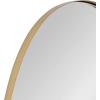 image:imageKate and Laurel Rollo Modern Oval Metal Framed Mirror 20x30 Gold Decorative Contemporary Mirror Decor for WallGold
