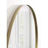 image:imageKate and Laurel Rollo Modern Oval Metal Framed Mirror 20x30 Gold Decorative Contemporary Mirror Decor for WallGold