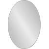 image:imageKate and Laurel Rollo Modern Oval Metal Framed Mirror 20x30 Gold Decorative Contemporary Mirror Decor for WallSilver