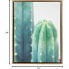 image:imageKate and Laurel Sylvie Cactus Framed Canvas Wall Art by F2 Images 18x24 Gold
