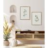 image:imageKate and Laurel Sylvie Eucalyptus 4a amp Eucalyptus 4b Framed Canvas Wall Art Set by Maja Mitrovic of Makes My Day Happy 2 Piece 18x24 Gold Chic Greenery Wall DcorGold