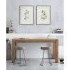 image:imageKate and Laurel Sylvie Eucalyptus 4a amp Eucalyptus 4b Framed Canvas Wall Art Set by Maja Mitrovic of Makes My Day Happy 2 Piece 18x24 Gold Chic Greenery Wall DcorGray