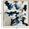 image:imageKate and Laurel Sylvie Gilded Watercolor Framed Canvas Wall Art by Amy Lighthall 30 x 30 Gray Modern Abstract Statement Piece for Living Room Bedroom Entryway OfficeNatural