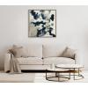 image:imageKate and Laurel Sylvie Gilded Watercolor Framed Canvas Wall Art by Amy Lighthall 30 x 30 Gray Modern Abstract Statement Piece for Living Room Bedroom Entryway OfficeGold