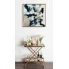 image:imageKate and Laurel Sylvie Gilded Watercolor Framed Canvas Wall Art by Amy Lighthall 30 x 30 Gray Modern Abstract Statement Piece for Living Room Bedroom Entryway OfficeGold
