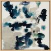 image:imageKate and Laurel Sylvie Gilded Watercolor Framed Canvas Wall Art by Amy Lighthall 30 x 30 Gray Modern Abstract Statement Piece for Living Room Bedroom Entryway OfficeNatural