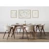 image:imageKate and Laurel Sylvie Going in Circles Grow and Minimalist Woman Framed Linen Textured Canvas Wall Art Set by Teju Reval of SnazzyHues Set of 3 Bright Gold Frames Abstract Art for WallGold