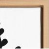 image:imageKate and Laurel Sylvie Modern Botanical Vases Framed Canvas Wall Art Set by The Creative Bunch Studio 2 Piece 18x24 Natural Contemporary Plant Art for Wall