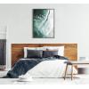 image:imageKate and Laurel Sylvie Paddle Out Framed Canvas Wall Art by Rachel Dowd 28x38 Gray Coastal Art for Wall