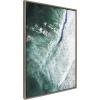 image:imageKate and Laurel Sylvie Paddle Out Framed Canvas Wall Art by Rachel Dowd 28x38 Gray Coastal Art for Wall