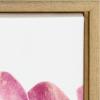 image:imageKate and Laurel Sylvie Pink Protea Flower Framed Canvas Wall Art by Amy Peterson 18x24 Gold