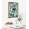 image:imageKate and Laurel Sylvie Succulent 7 Color Photograph Framed Canvas Wall Art by F2 Images 18x24 NaturalNatural