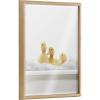 image:imageKate and Laurel Blake Bathroom Bubble Bath 3 Ducks Framed Printed Glass Wall Art by The Creative Bunch Studio 18x24 Natural Adorable Baby Animal Art for Wall