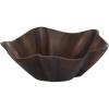 image:imageKate and Laurel Flutte Scalloped Decorative Metal Serving Bowl 10 x 10 x 3 Bronze Modern Wavy Fruit Bowl for Kitchen Counter or Use as Tabletop Storage for an Entryway Table