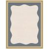 image:imageKate and Laurel Framed Fabric Pinboard 20 x 26 Printed Linen Classic Bulletin Board for Use as a Vision Board or Wall Organization Florence Gold Frame