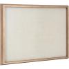 image:imageKate and Laurel Framed Glass Dry Erase Art Natural Linen Light Whiteboard for Wall by The Creative Bunch Studio 24 x 18 Blake Gold Frame Modern Dry Erase Art for Wall Decor