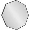 image:imageKate and Laurel Rhodes MidCentury Octagon Mirror 3075 x 3075 Black Modern Geometric Wall Decor