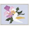image:imageKate and Laurel Sylvie How to Soar Framed Canvas Wall Art by Maggie Stephenson 18x24 White Timeless Figural FloralWhite