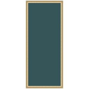 image:imageKate and Laurel Framed Fabric Pinboard 18 x 42 Printed Linen Classic Bulletin Board for Use as a Vision Board or Wall Organization Florence Gold Frame